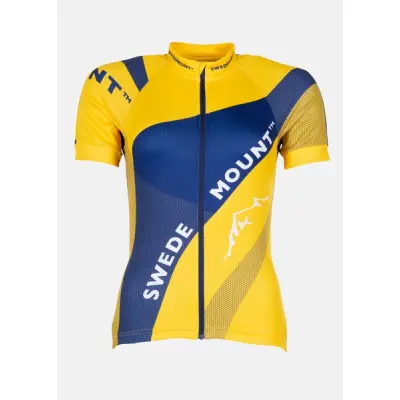 Giro Bike Tee  W, Navy/Yellow, 40,  Cykelkläder