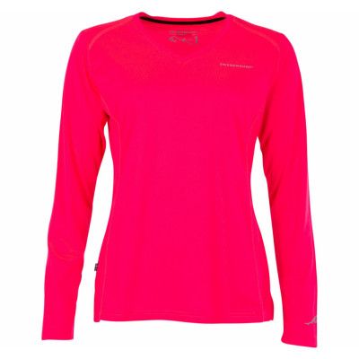 Grebbestad L/S Tee W, Hot Pink, 40,  Löpar-T-Shirts
