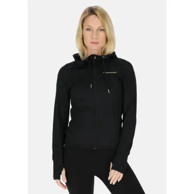 Gym Zip Hood W, Black, 44,  Hoodies