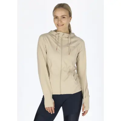 Gym Zip Hood W, Sand, 42,  Hoodies