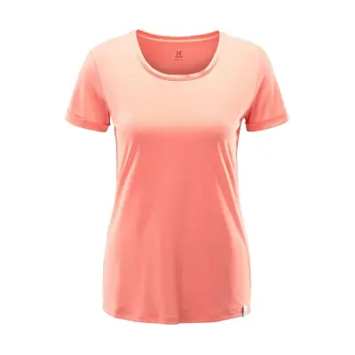 Haglöfs Ridge Hike Tee Women Coral Pink