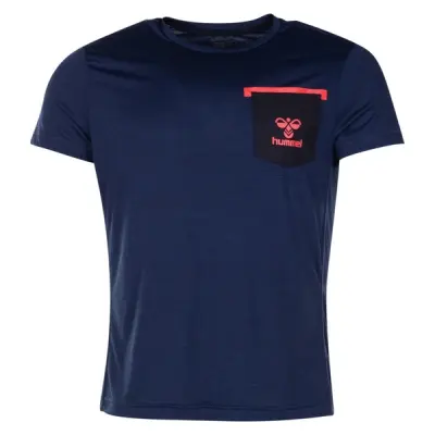 Hmlbora T-Shirt S/S, Black Iris, Xl,  Hummel