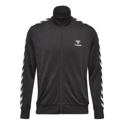 Hmlnathan Zip Jacket, Caviar/Caviar, Xxl,  Hummel