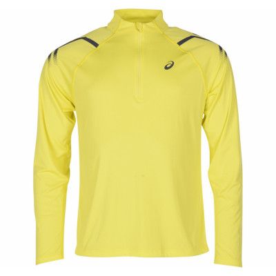 Icon Ls 1/2 Zip Top, Lemon Spark/Dark Grey, M,  Kläder