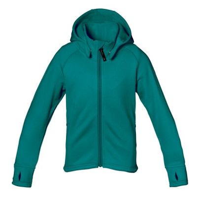 Isbjörn Panda Hoodie Teens Emeraldgreen