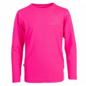 Kungshamn L/S Tee Jr, Hot Pink, 140,  Swedemount