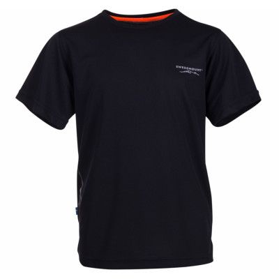 Kungshamn Tee Jr, Black, 120,  Swedemount