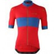 Le Col By Wiggins Hors Categorie Kortärmad tröja (röd/blå) - Herr - Cykeltröjor