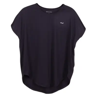 Leo Loose Top, Black, S,  Röhnisch