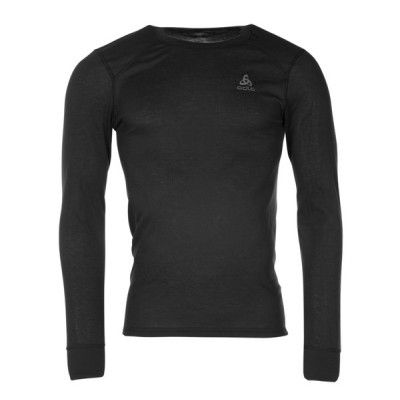 M Bl Top Cn L/S Active Warm Ec, Black, Xl,  Funktionsunderställ