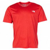 M Reaxion Amp Crew, Fiery Red Heather, L,  The North Face