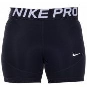 Nike Pro Women's 5" Shorts, Black/White, Xl,  Nike
