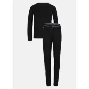 Nordic Active Base Layer Set JR II, BLACK, 130,  Funktionsunderställ