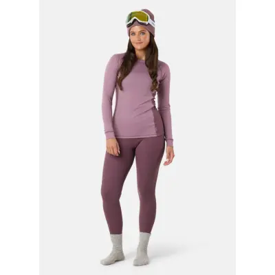 Nordic Active Base Layer Set W II, Dk. Mauve/Pale Mauve, 34,  Funktionsunderställ