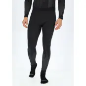 Odlo M Bottom Long Kinship Pw, Black Melange, 2xl,  Funktionsunderställ