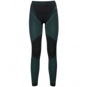 Odlo Windshield Suw Bottom Pant Women Black/Blue Radiance