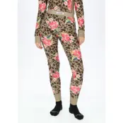 Pants Baselayer W, Leo Flower Aop, 34,  Funktionsunderställ