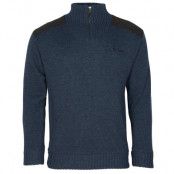 Pinewood Hurricane Sweater D.Navy Mel