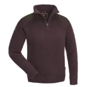 Pinewood Hurricane Sweater W Burgundy Mel - M