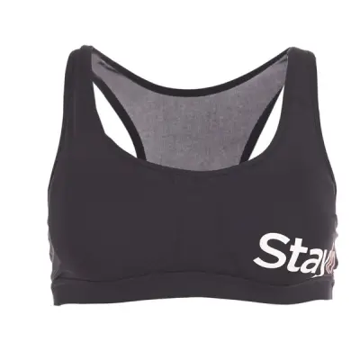 Power Bra A/B, Black, Xs,  Stay In Place