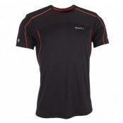 Pr Tee M, Black/Spice, L,  Craft