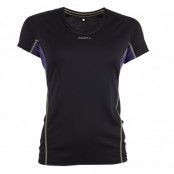 Pr Tee W, Black/Vision, Xs,  Craft