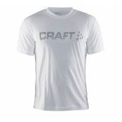 Prime Logo Tee M, White, 4,  Craft