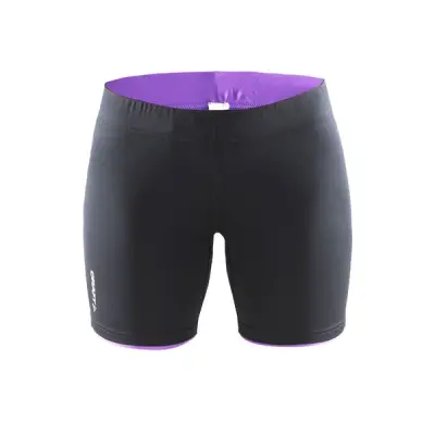 Prime Short Tights W, Black/Lilac, Xs,  Craft