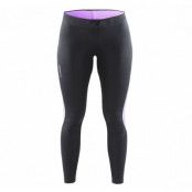 Prime Tights W, Black/Lilac, L,  Craft