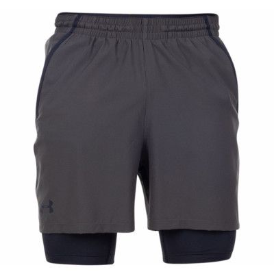 Qualifier 2-In-1 Short, Baroque Green, Xs,  Under Armour