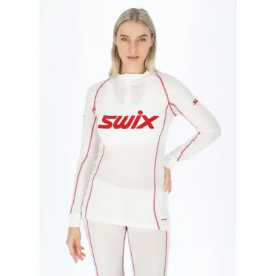 Racex Bodyw Halfzip W, Bright White, M,  Funktionsunderställ