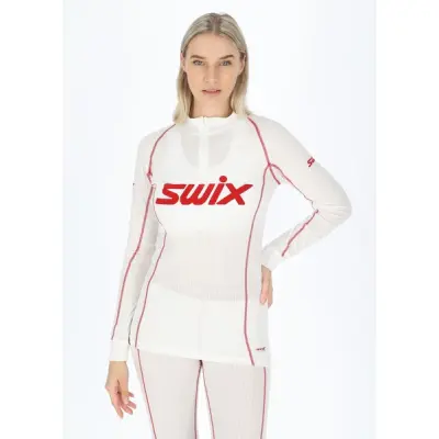 Racex Bodyw Halfzip W, Bright White, S,  Funktionsunderställ