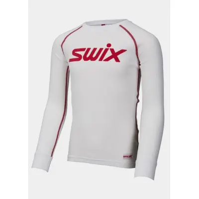 Racex Bodyw Ls Jr, Bright White, 14,  Ullunderställ