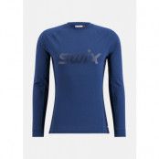 Racex Bodyw Ls M, Lake Blue/Dark Navy, L,  Funktionsunderställ