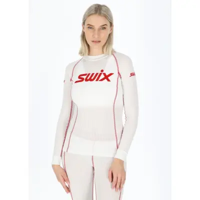 Racex Bodyw Ls W, Bright White, S,  Funktionsunderställ