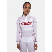 Racex Classic Half Zip W, Bright White/Swix Red, M,  Funktionsunderställ