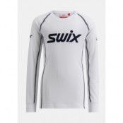 Racex Classic Long Sleeve Jr, Bright White/ Dark Navy, 116,  Funktionsunderställ