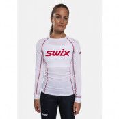 Racex Classic Long Sleeve W, Bright White/Swix Red, S,  Funktionsunderställ
