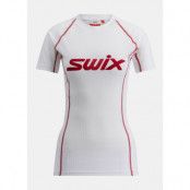 Racex Classic Short Sleeve W, Bright White/Swix Red, L,  Funktionsunderställ