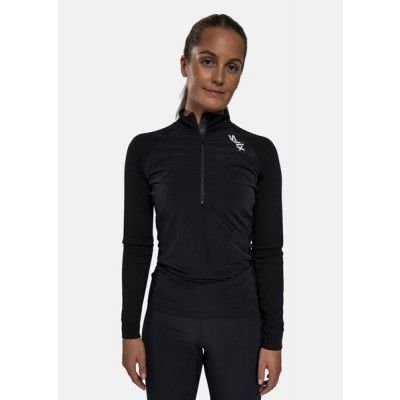 Racex Classic Wind Half Zip W, Black, M,  Funktionsunderställ