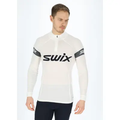 Racex Warm Bodyw Halfzip Mens, Snow White, L,  Funktionsunderställ