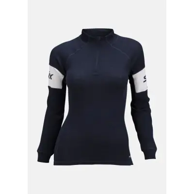 Racex Warm Bodyw Halfzip W, Dark Navy, M,  Funktionsunderställ