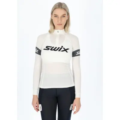 Racex Warm Bodyw Halfzip W, Snow White, S,  Funktionsunderställ