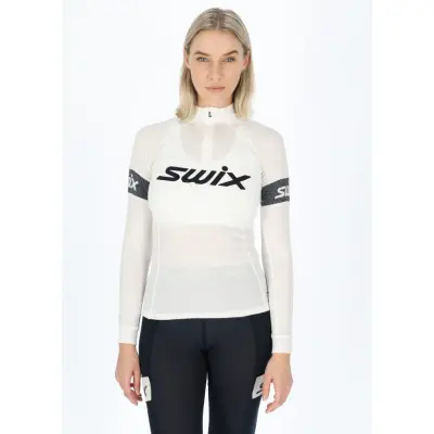 Racex Warm Bodyw Halfzip W, Snow White, Xl,  Funktionsunderställ