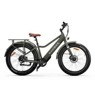 RAWBIKE Urban Elcykel Camo Green