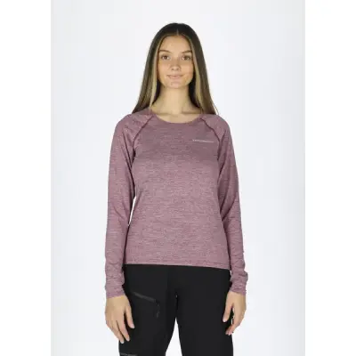Sandö Ls W, Plum Melange, 42,  T-Shirts