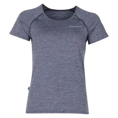 Sandö Tee W, Navy Melange, 36,  Swedemount