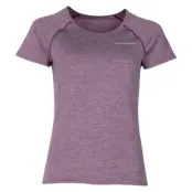 Sandö Tee W, Plum Melange, 34,  Tränings-T-Shirts