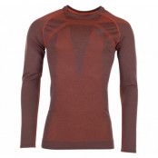 Seamless Ls, Dark Grey/Red Clay, Xs,  Kläder