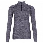 Seamless Performance Halfzip W, Grey Melange, 36/38,  Swedemount